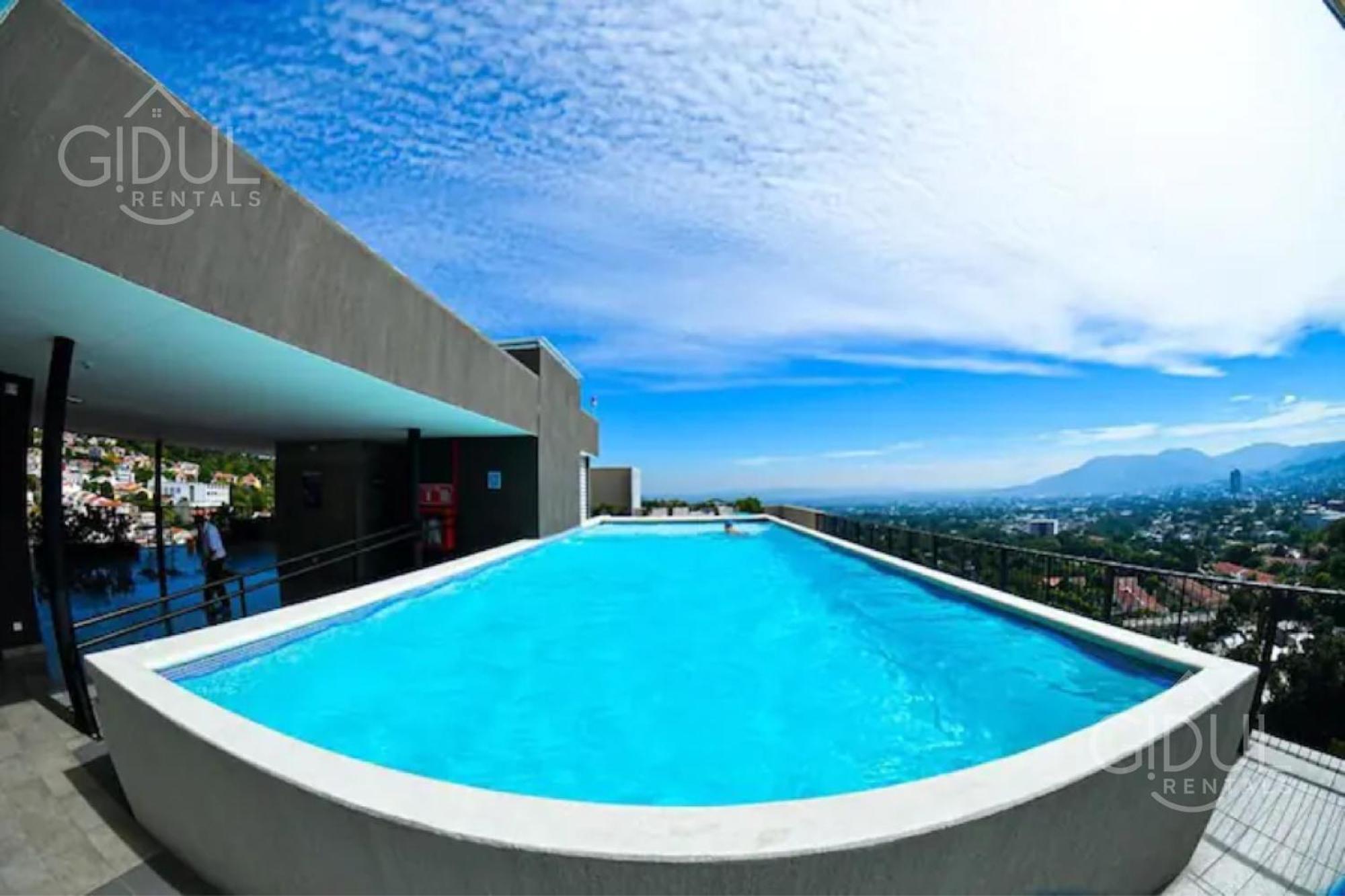 סאן סלבדור Infinity Pool Apartment מראה חיצוני תמונה